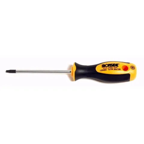 120061 Ironside Skruvmejsel torx, med hål TX10x100 mm Rabatter